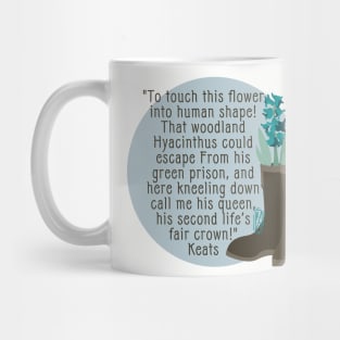 John Keats Woodland Hyacinths Mug